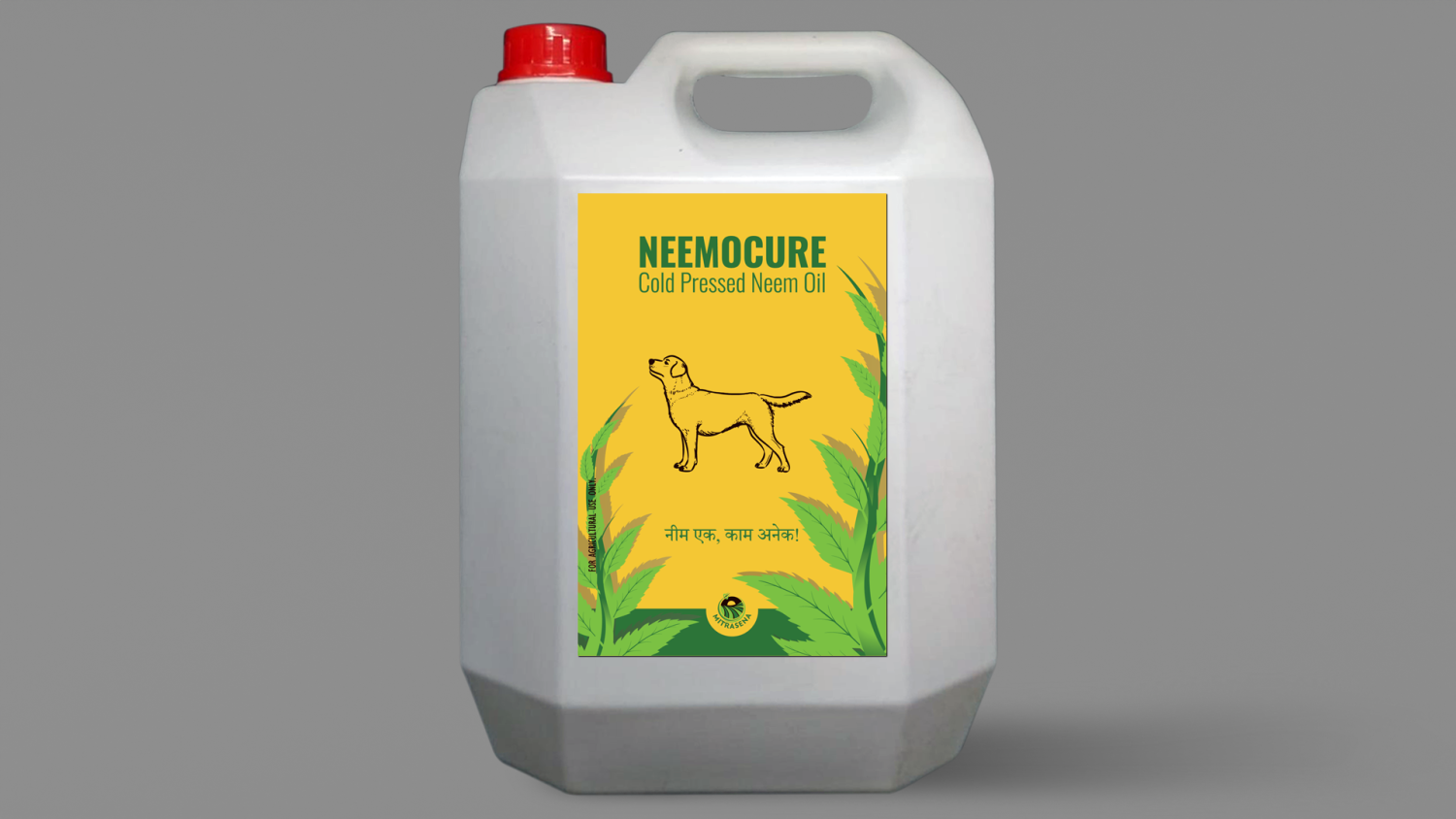 Neemocure 5 liter | Cold Pressed Neem Oil for Natural Pest Control