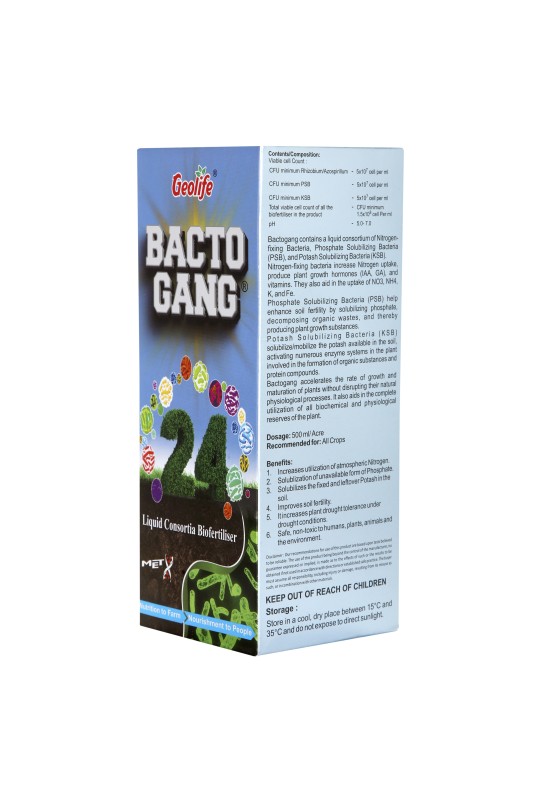 Geolife  Geolife Bactogang-24 Advanced Microbial Biofertilizer