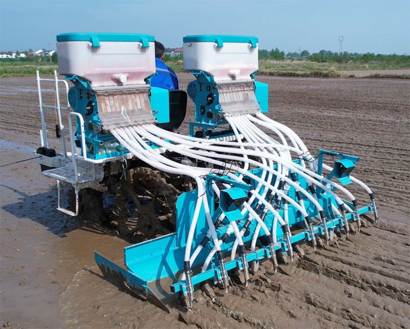 YXSF-09 12 Rows Rice Direct Seeding and Fertilizing Machine